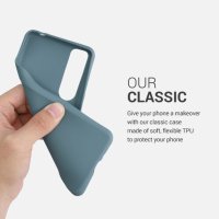 Husa Silicon Verde pentru Sony Xperia 5 III, Model 54849.207 - 2