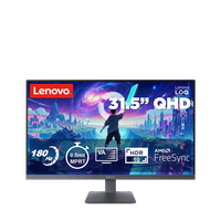 Monitor Gaming Lenovo LOQ 32Q-10, 31.5 inch, 2560 x 1440, Lunar Grey, 3 ani Garantie - 1
