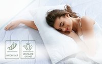 Saltea Argentum Therapy 160x200 cm, H 18 cm, cu Ioni de Argint, Super Ortopedica si Anatomica - 10