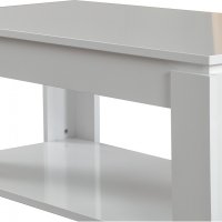 Masa de Cafea Shelf - Alb Lucios - 4