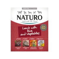 NATURO Low Grain Miel si Legume pentru Câini, Tăviță Umidă cu Conținut Redus de Cereale, 400g - 2