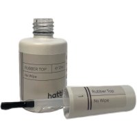 Top Coat Rubber No Wipe Hatti 12ml de la Mack's – Finish Profesional - 1
