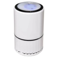 HOMCOM purificator de aer, filtru HEPA, 3 viteze, Φ20 x 32 cm | AOSOM RO - 1