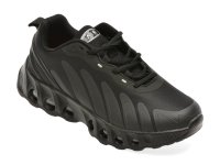 Pantofi sport BITE THE BULLET M26 negri din material textil rezistent - 1