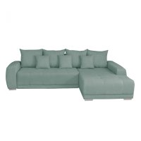Coltar MARIBO II extensibil, cu arcuri si lada depozitare, colt dreapta, mint, 282x205x92 cm - 1