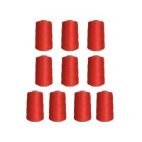 Set 10 x Mosoare ata rosie pentru masina de cusut saci - 1