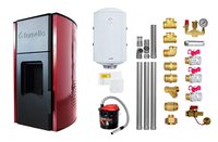 Fornello Royal Bordeaux 25 kW - Pachet Complet Termosemineu pe Peleti - 1