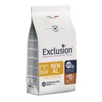 EXCLUSION Dieta Veterinara Monoproteica pentru Caini M-XL, Porc si Sorg, 12kg - Solutie pentru Sanatatea Renala - 1
