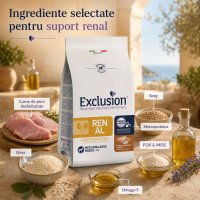 EXCLUSION Dieta Veterinara Monoproteica pentru Caini M-XL, Porc si Sorg, 12kg - Solutie pentru Sanatatea Renala - 5