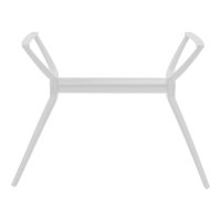 Stalp picior suport blat masuta de cafea Herno alb 106x61x73 cm - 2