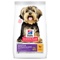 Hill's SP Canine Adult Small & Miniature Sens Stom&Skin Pui, 1.5 Kg - 2