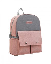 Rucsac pentru mamici KikkaBoo Nia Pink cu compartiment termic - 2