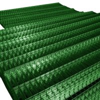 Panou gard bordurat zincat verde  2000 x 2500 mm - 1