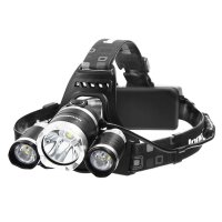 Lanterna de CAP TRIPLA 3 LED Cree-XML T6 - 1