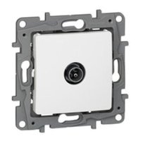 Priza TV tata de capat 5dB alba 664555 - Solutie de conectare eficienta - 1