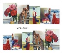 Tatuaj decor unghii YZW-3041 - 1
