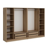Dulap KALE Auriu Fara Usi, Dimensiuni 270x52x210 cm - 1