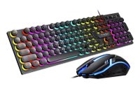 Set Gaming Tastatura cu iluminare RGB si Mouse TF270 - 1