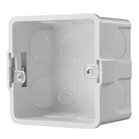 Hikvision DS-KAB86 Gang Box pentru Montare pe Perete - Design Convenabil si Material Izolant - 1