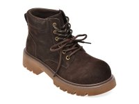 Bocanci GRYXX maro 258837 din piele intoarsa pentru confort si stil - 1