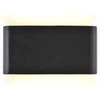 Aplica Exterior Techstar® LED Light C30, Putere 6W, A+, Rezistenta la Apa si Praf, Alb Rece, 6500K, Aluminiu, Negru - 1