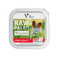Raw Paleo, Pate, Beef, Mini Adult, 150 g - 1