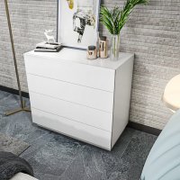 Dulap Lines Alb 90x45x81.6 cm - 1