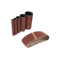 Set de banda si cilindri de slefuire GSBSM 450 Gude 38365, K150, 6 piese - 1