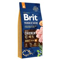 Brit Premium by Nature Adult Medium 15 kg - Hrană completă pentru câini - 1