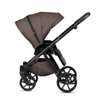 Carucior 2 in 1 Tutis Uno 6+ Cioccolata 177 din piele, sezut reversibil, spatar reglabil, cadru din aluminiu, amortizoare, roti cu blocare, greutate admisa 22 kg - 3