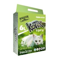 KOTIX Ceai Verde pentru Pisici - Peleți Biodegradabili Aglomeranți, 6L - 2