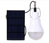 Bec LED Panou SOLAR 5W pentru Camping - 1