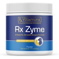 RX VITAMINS Zyme - Supliment Digestiv pentru Câini și Pisici, 120g Pudră - 1