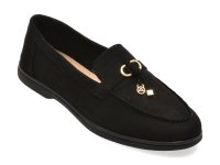 Mocasini ALDO CRERAS-IN 004 negri din piele intoarsa pentru femei - 1