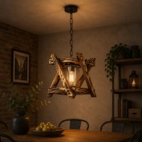 Lustra Homs RO 11436 - Design Elegant cu Corp Metalic - 1