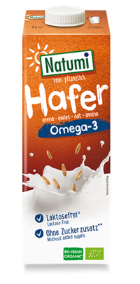 Natumi Bautura Bio din Ovaz cu Omega 3, 1l - Nutrientii Esentiali pentru O Dieta Sanatoasa - 1