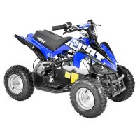 ATV electric Kinder ECORaptor pentru copii 4-9 ani, 1000W 36V, albastru - 1