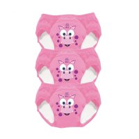 Set de 3 chilotei de antrenament la olita My Little Training Pants 18-24 luni Pink Dragon - 2