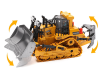Buldozer telecomandat cu lumini LED si sunete, incarcabil USB, multiple functii - 5