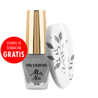 Oja Pentru Stampila Molly Lac PRO Stamping- Silver - Everin - 1