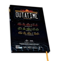 Notebook A5 Back to the Future - DeLorean - 2