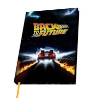 Notebook A5 Back to the Future - DeLorean - 1
