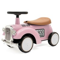Vehicul ride-on, Baby Mix, Retro, Pana la 25 kg, Cu spatiu de depozitare, 12-36 luni, Pink - 1