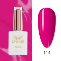 Oja Semipermanentă Everin Royal Collection 10 ml – 114 Pink Passion | Roz Intens Vibrant - 1