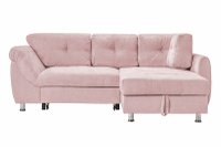 Colțar Extensibil MERLIN, cu lada depozitare, variante stânga/dreapta, 230 x 190 x 93 cm - 1