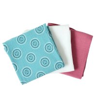 Set 3 scutece de muselina Pinky Mandala - 5
