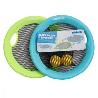 Set 2 in 1 de plaja Beachball  Frisbee XL Alldoro - 6
