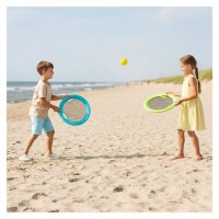 Set 2 in 1 de plaja Beachball  Frisbee XL Alldoro - 1