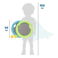 Set 2 in 1 de plaja Beachball  Frisbee XL Alldoro - 5