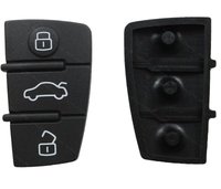 Set Butoane Cauciuc Techstar pentru Cheie Audi A3, A4, A5, A6, A8, Q5, Q7 - cu 3 Butoane - 2